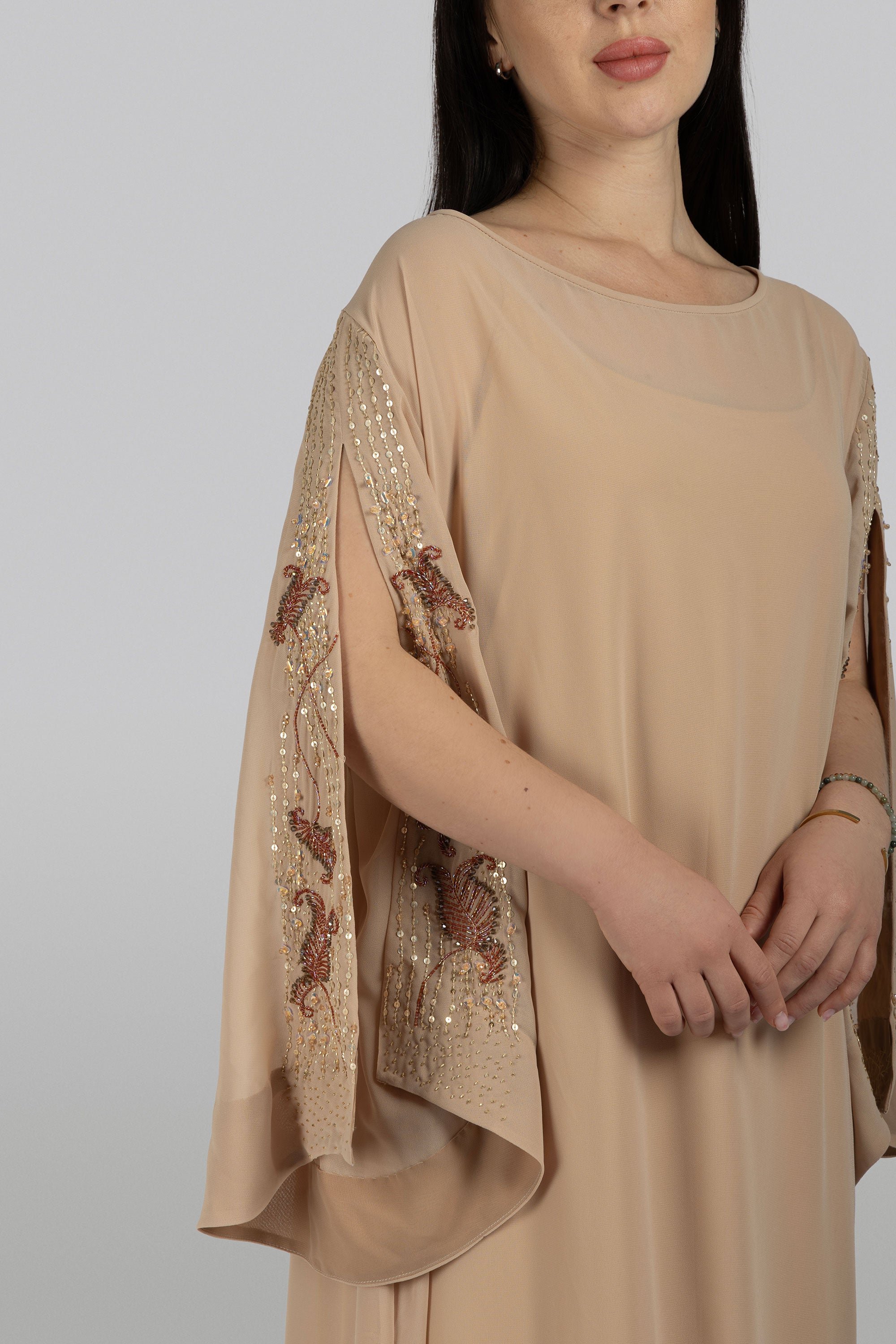 KUNST Moss caftan elegant evening garden party wear